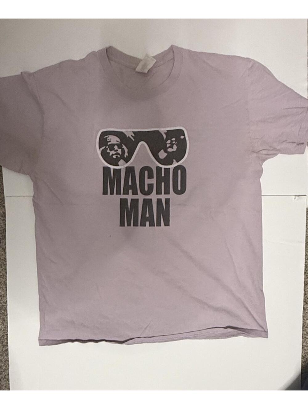 Macho Man Licensed Randy Savage t-shirt size Large